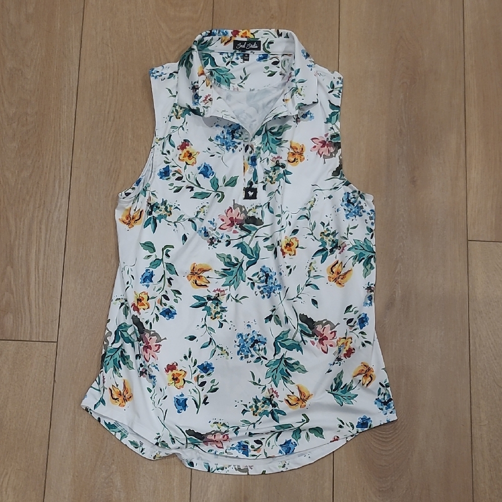 Bad Birdie Polo Tank Top